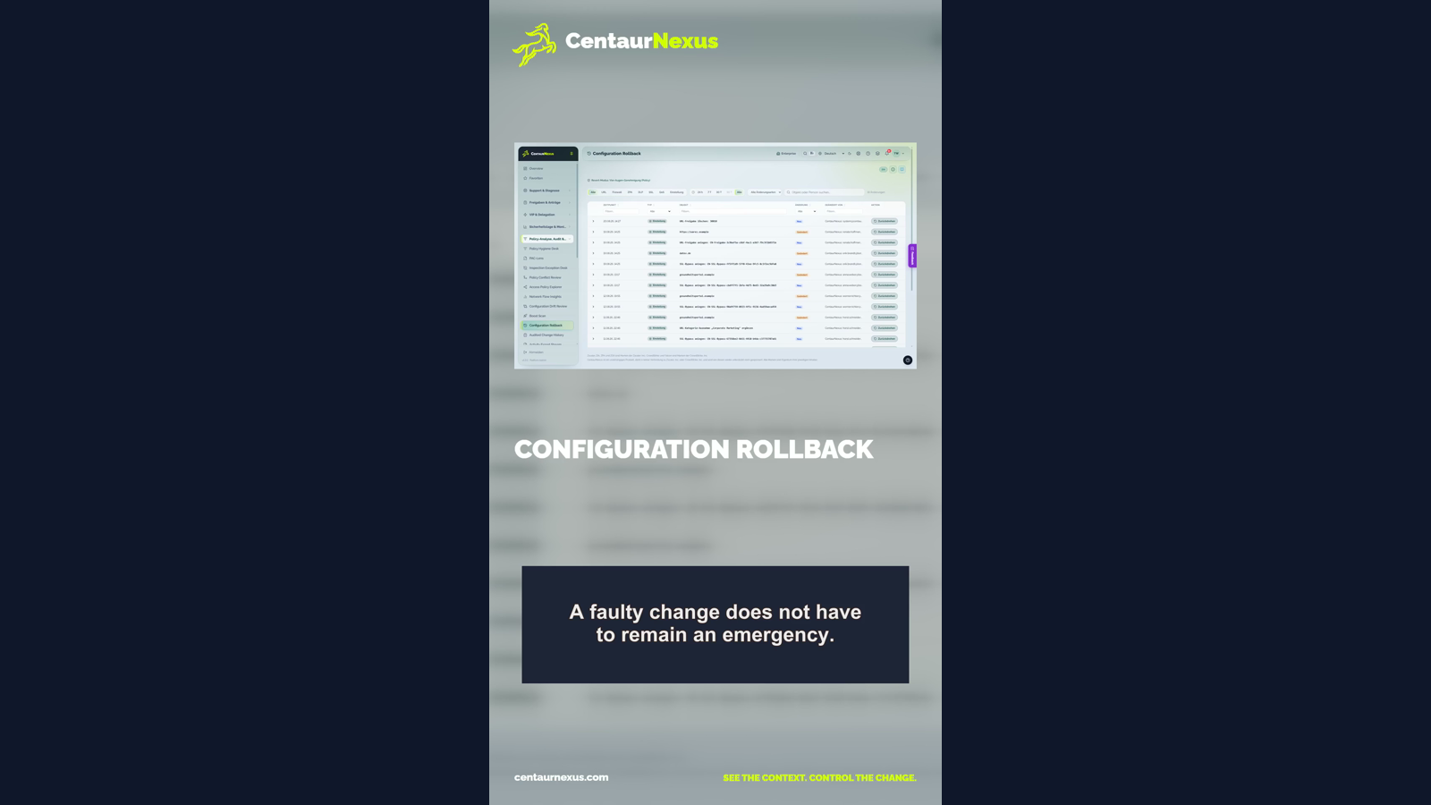 Safely Roll Back a Zscaler Change
